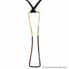 Pesce Remo Italian Designer Necklace in Partially Oxidized Brass