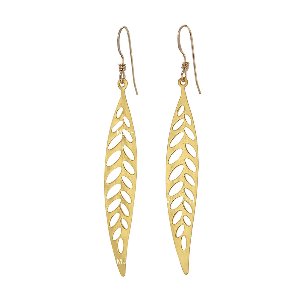 Fern Earrings in 14k Gold Filled Sterling Silver