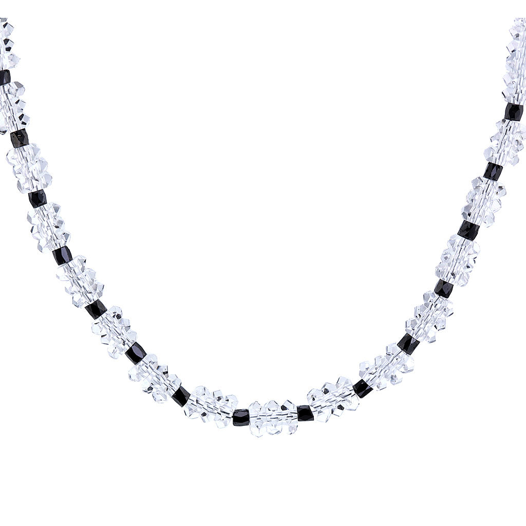 Audrey Herkimer Diamond & Black Diamond Bead Necklace