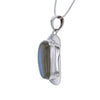 Labradorite Cabochon Pendant Necklace
