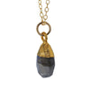 Petite Faceted Labradorite Pendant Necklace