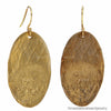 Marea Bronzea One of a Kind Handmade Designer Earrings