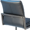 The W Genuine Leather Counter Stool PAIR