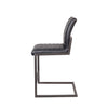 The W Genuine Leather Counter Stool PAIR