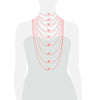 Petite Watermelon Tourmaline Pendant Necklace in Sterling Silver