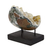 Citrine Cluster Sphere with Calcite Inclusions