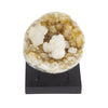 Citrine Cluster Sphere with Calcite Inclusions