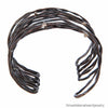 Relitto Scuro Oxidized Copper & Sterling Silver Bracelet with Silver Baubles