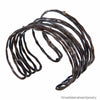 Relitto Scuro Oxidized Copper & Sterling Silver Bracelet with Silver Baubles