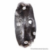Organic Handmade Italian Designer Ring in Oxidized Sterling Silver Size 7