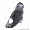One of a Kind Handmade Italian Designer Ring in Oxidized Sterling Silver Size 7
