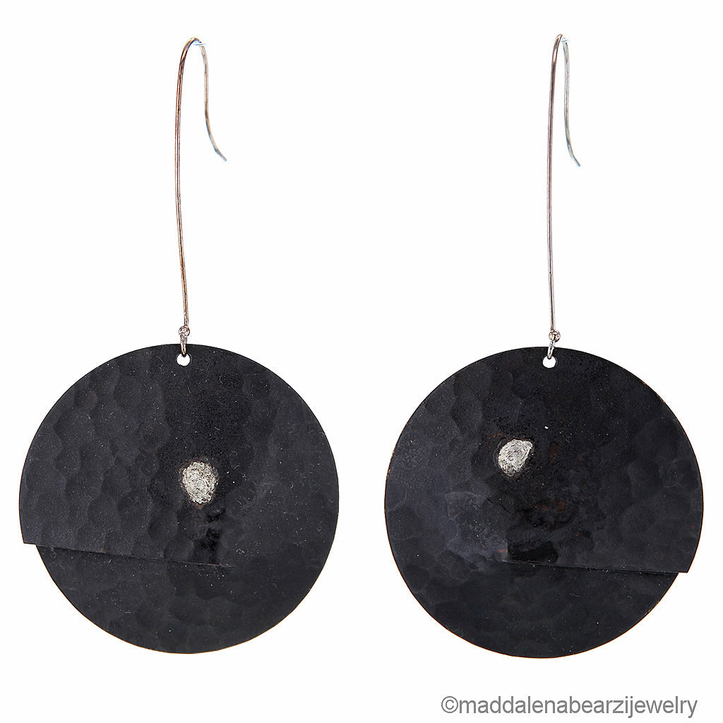 Pesci Tondi One of a Kind Handmade Designer Earrings