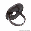Handmade Italian Designer Ring in Oxidized Sterling Silver Size 8