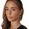 Swag Hoop Earerings in 14K Gold Filled Sterling Silver