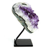 Amethyst Druse Geode on Stand