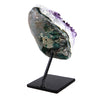 Amethyst Druse Geode on Stand