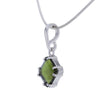Princess Moldavite Pendant Necklace