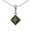 Princess Moldavite Pendant Necklace