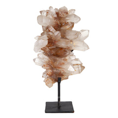 Quartz Crystal Points on Stand
