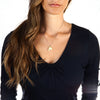 Stunning Natural Brazilian Opal Pendant Necklace on 18K White Gold Chain