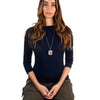 Rare Quartz Within Crystal Statement Pendant Necklace