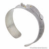 Warped Sterling Silver Bracelet with 18K Solid Gold Baubles
