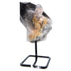 Smoky Quartz Points on Stand - v1