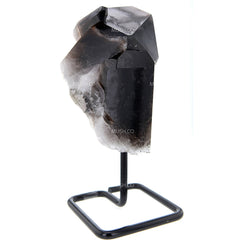 Smoky Quartz Points on Stand - v1