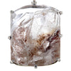 Rare Quartz Within Crystal Statement Pendant Necklace