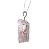 Rare Quartz Within Crystal Statement Pendant Necklace