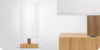 DOM Mid Century Table Lamp Natural Wood Finish Base