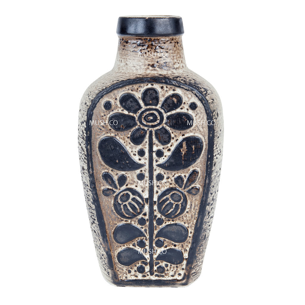 1970s West German Pottery Vase by Dieter Peter for Carstens Tonnieshof