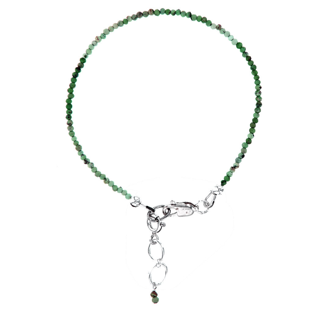 Waterfall Turquoise Microbead Bracelet