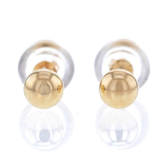 14K Solid Gold Stud Earrings