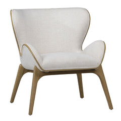 Avayanna 休閒椅，採用 Mindy 木材和聚酯混合內飾