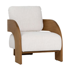 Maravi Mindi Wood Occasional Chair