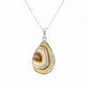 Botswana Agate Pendant Necklace