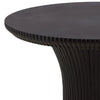 Black Lava Outdoor Dining Table