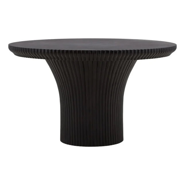 Black Lava Outdoor Dining Table