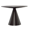 Florina Outdoor Dining Table Black Lava