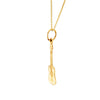 14kt Yellow Gold Vintage Guitar Pendant Necklace