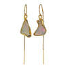 Organic Live Opal Earrings in 14K Gold Fill