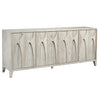 Montes MCM Sideboard in Gray White Washed Reclaimed Pine
