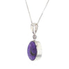 Natural Sugilite Pendant Necklace