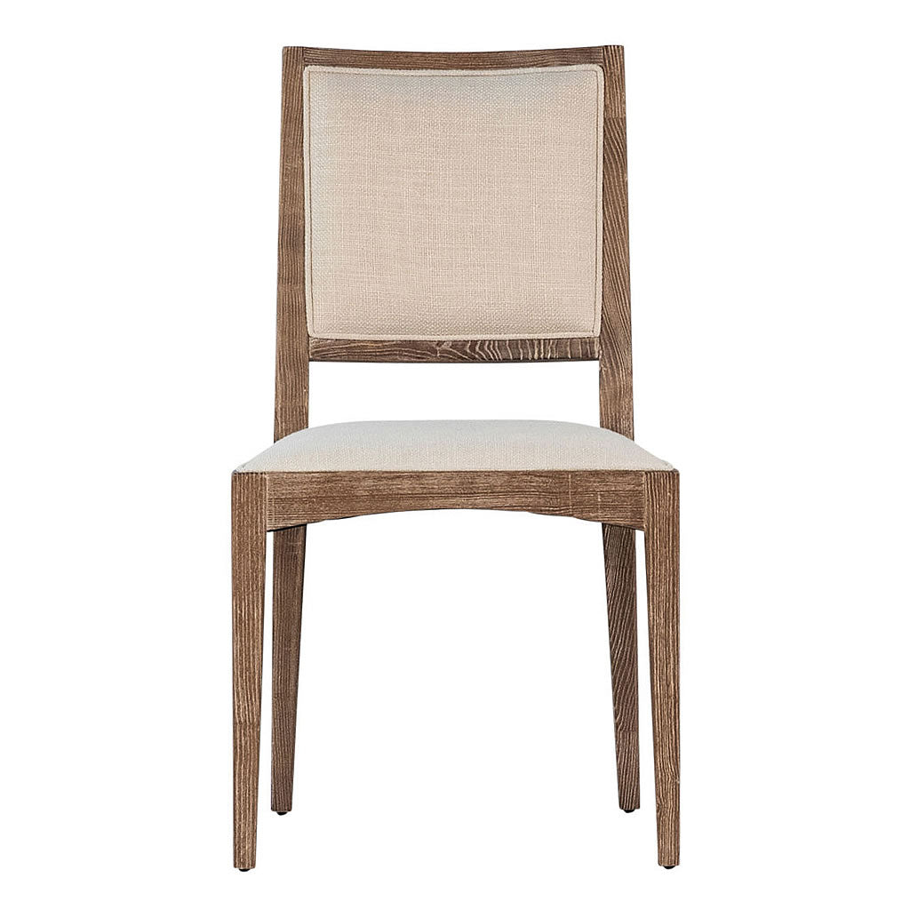 一對帶有實心橡木框架和天鵝絨內飾的餐廳椅子