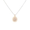 Solar 18K Gold Plated Pendant Necklace