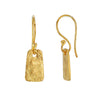 Stonehenge 22K Solid Gold Earrings