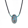 Turquoise & Black Spinel Necklace