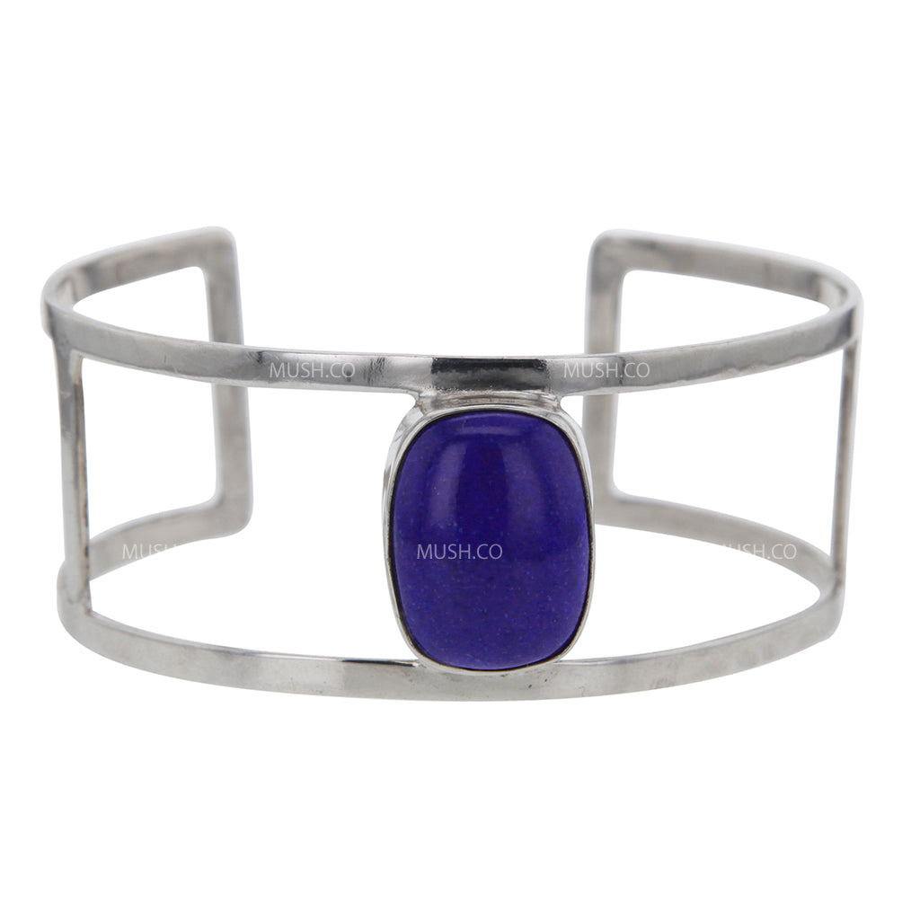 Micro Lapis Bracelet | Sterling Silver – Meadowlark Jewellery