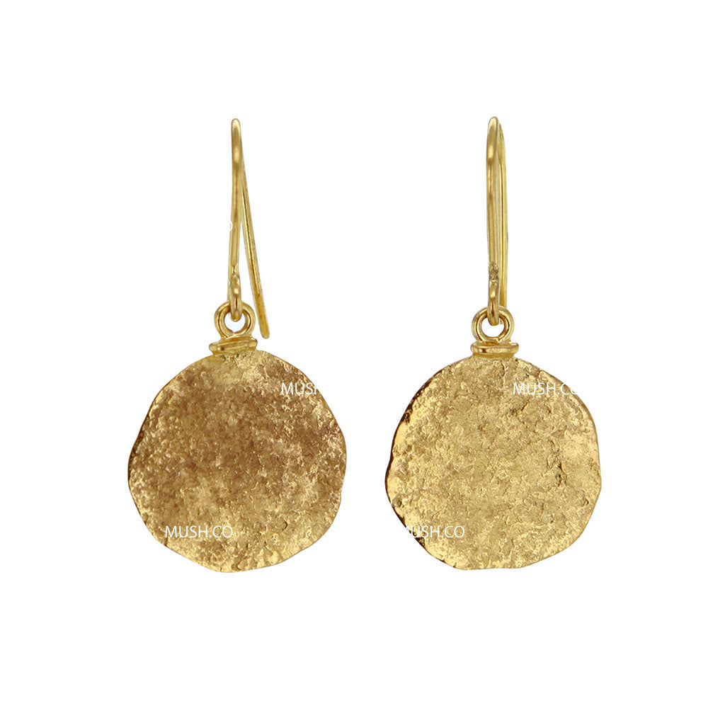 Elara-Ohrringe aus 22-karätigem Massivgold 